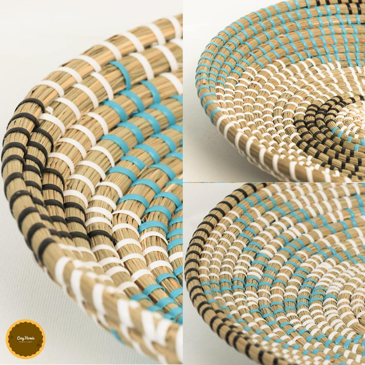 3 Piece Seagrass African Basket Wall Décor Set Bungalow Rose