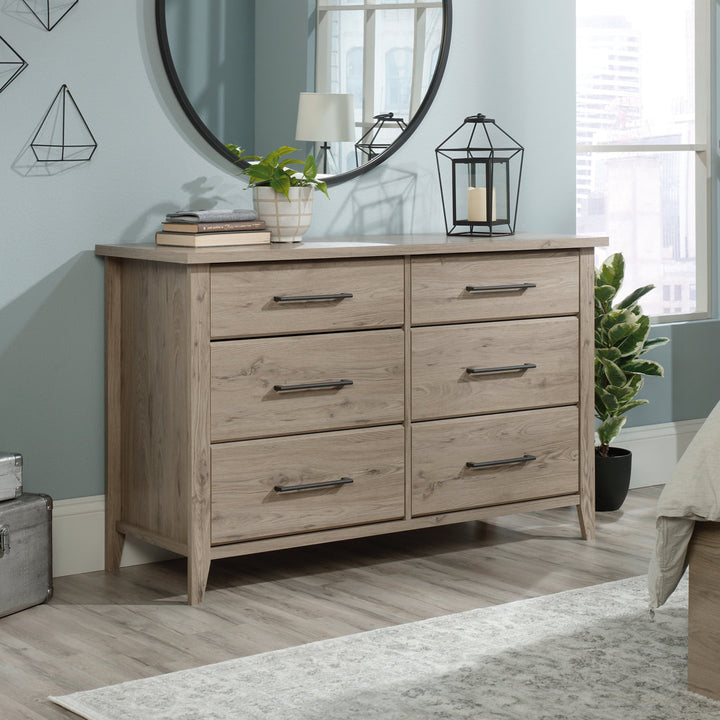Freda 6 Drawer 50.9" W Double Dresser Union Rustic Color: Laurel Oak