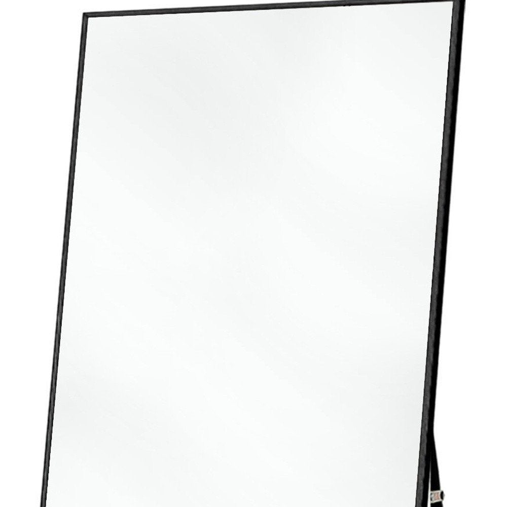 Koudia Metal Framed Standing Mirror Wrought Studio™ Size: 71" x 27.6" Finish: Black