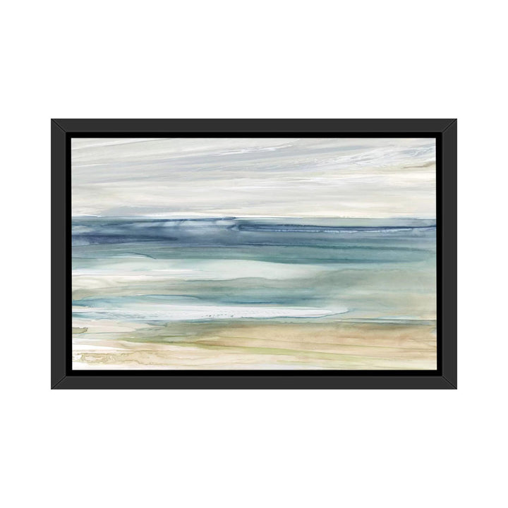 Ocean Breeze by Carol Robinson Painting Print The Twillery Co.® Size: 16'' H x 24'' W x 1'' D Format: Black Framed Paper, Mat Included: White