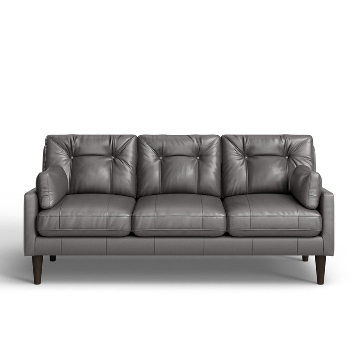 Antone 81" Square Arm Sofa Mercury Row® Fabric: Gray
