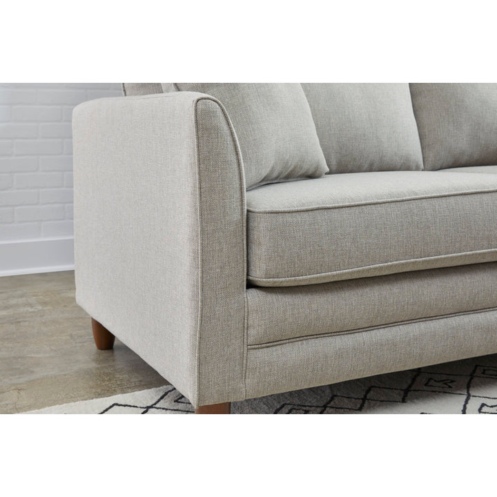 Kodie 77'' Upholstered Sleeper Sofa Joss & Main Fabric: Drusky Ivory Sustain® Basketweave