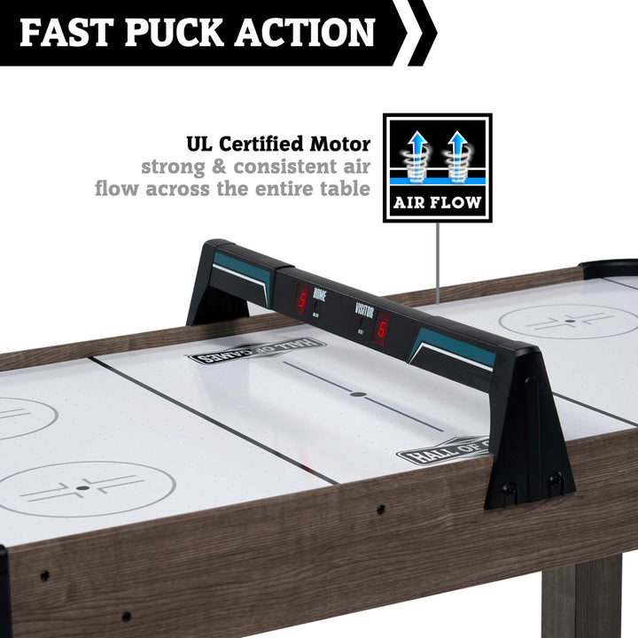 Hall Of Games  Charleston 48" Air Powered Hockey Table Hall of Games