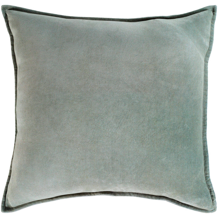 Edgar Square 100% Cotton Pillow RE/FINE™ Color: Medium Gray Size: 20'' x 20''