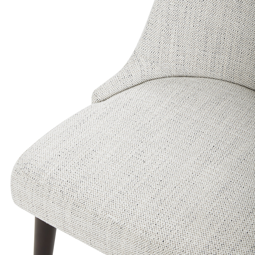Brently Upholstered Dining Chair (Set of 2) Wade Logan® Upholstery Color: lvory