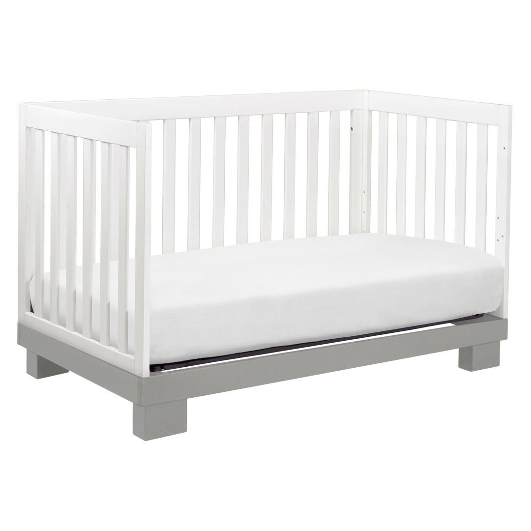 Modo 3-in-1 Convertible Crib babyletto Color: White/Gray