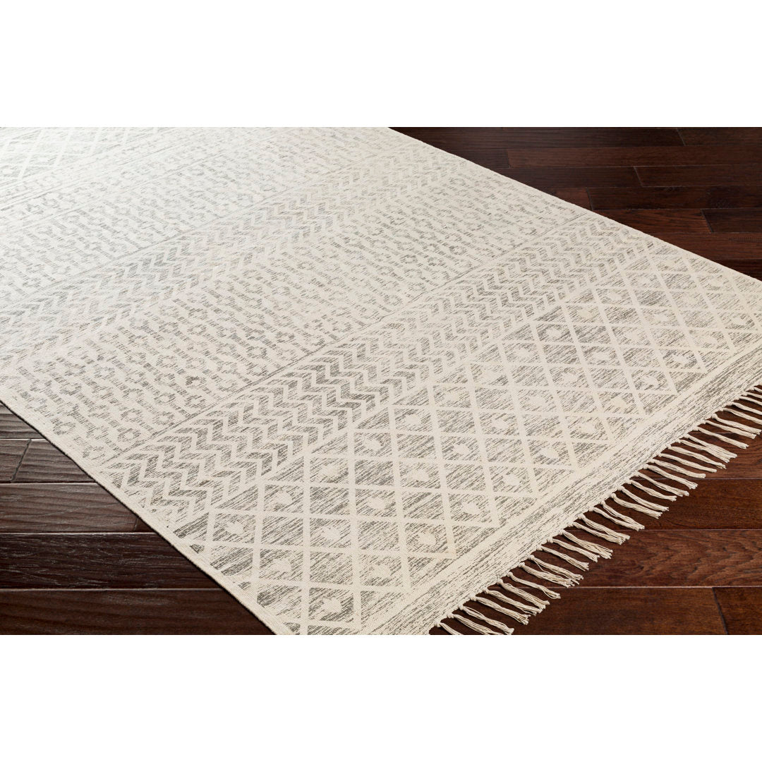 Emmalyn Southwestern Handwoven Cotton Area Rug Langley Street® Rug Size: Rectangle 3' x 5'