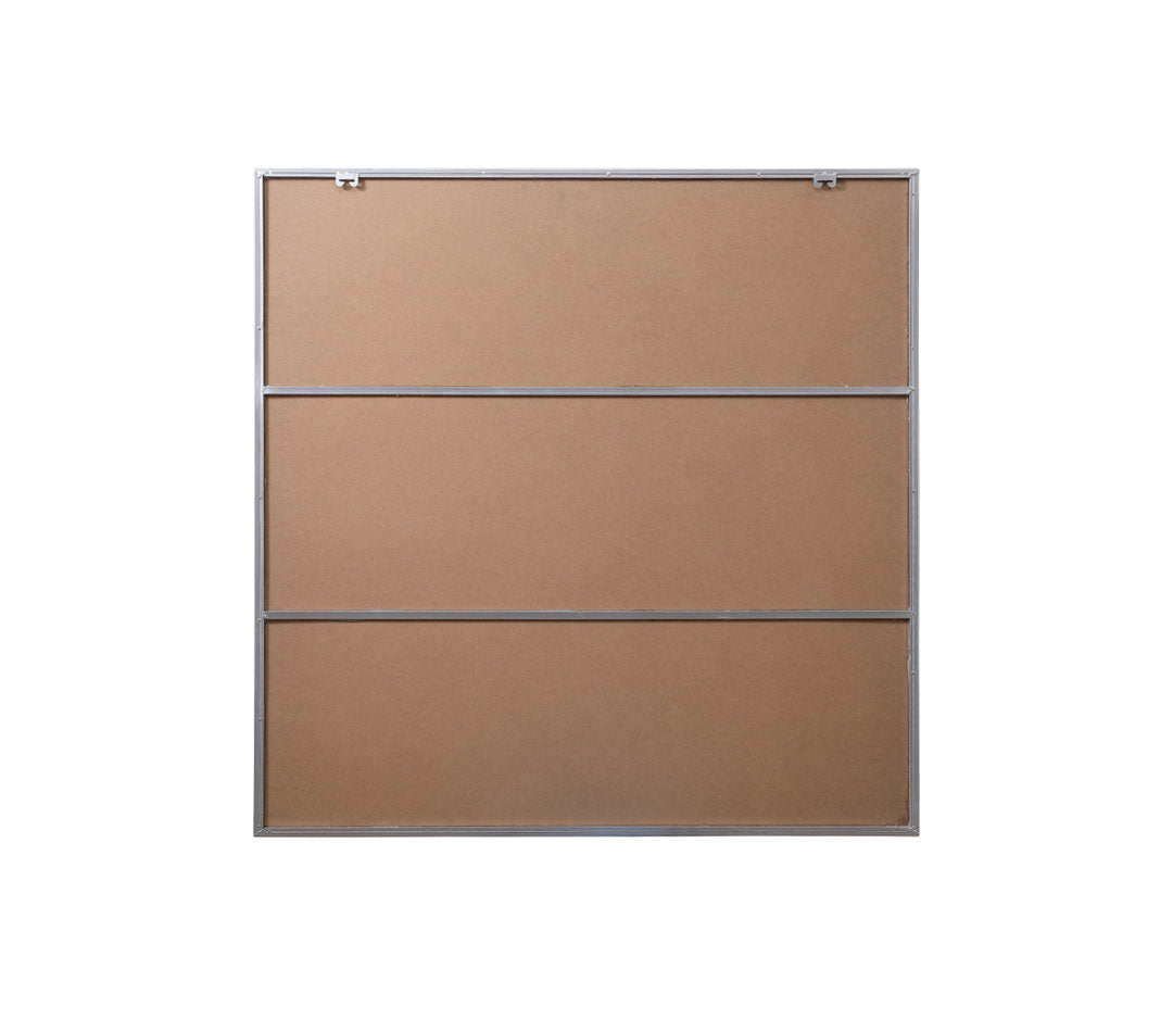 Valparaiso Accent Mirror Wade Logan® Size: 48"  x 48"  Finish: Silver