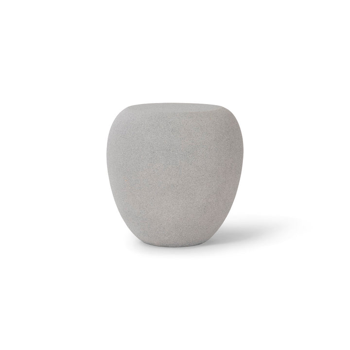River Stone Side Table Phillips Collection Color: Dark Granite