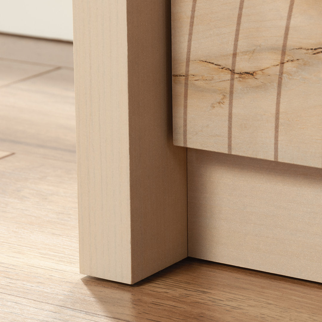 Holtzlander Double Dresser Union Rustic Color: Pacific Maple/Flowing Wave