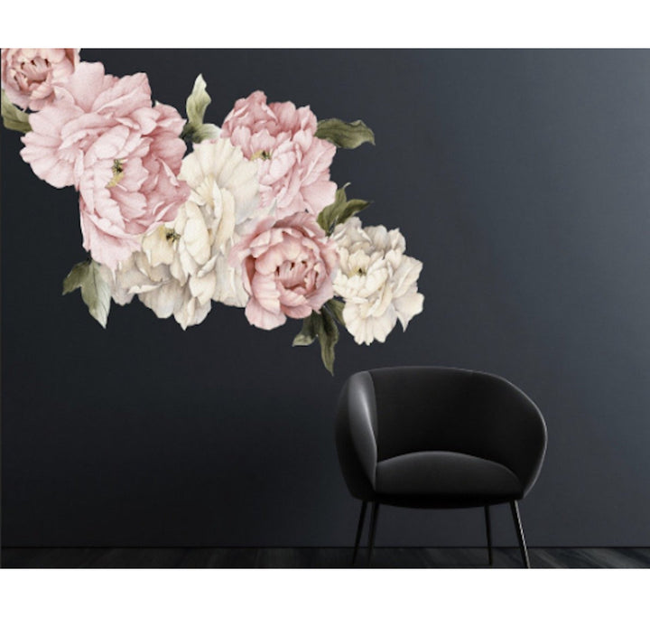 20 Piece Peonies Wall Decal Set House of Hampton®