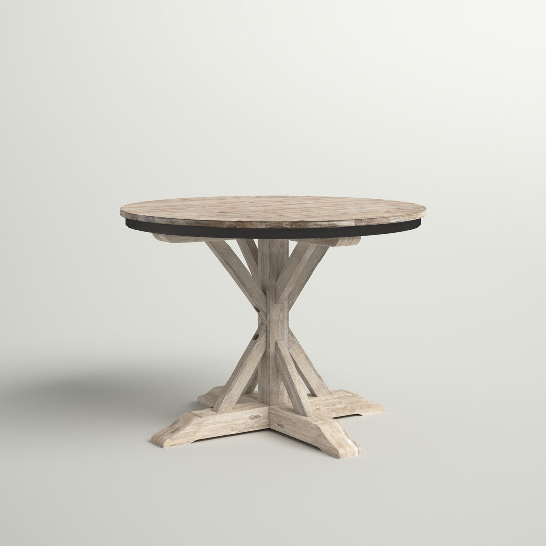 Eugley Pedestal Dining Table Sand & Stable™ Size: Counter Height (36" Height)