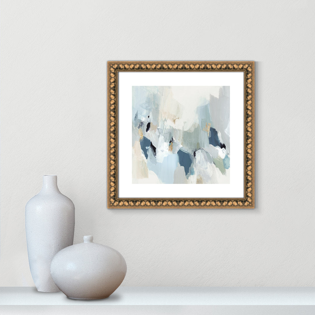 Little Talks II by Isabelle Z - Picture Frame Print on Canvas Casa Fine Arts Size: 18.25" H x 18.25" W x 1.13" D Format: Gold Bead Framed Paper