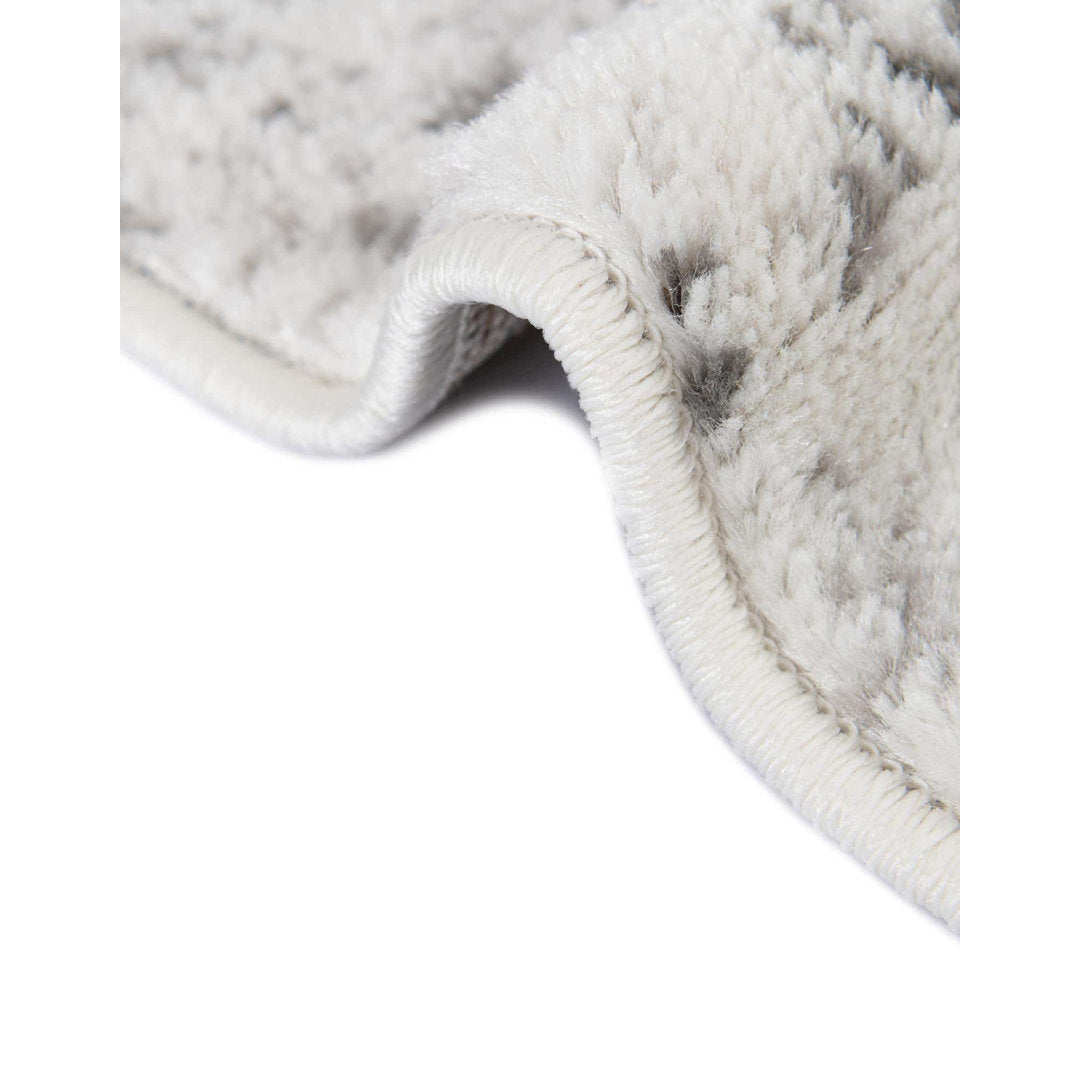 Brandt Floral Gray Area Rug Mistana™ Rug Size: Runner 2' x 9'10"