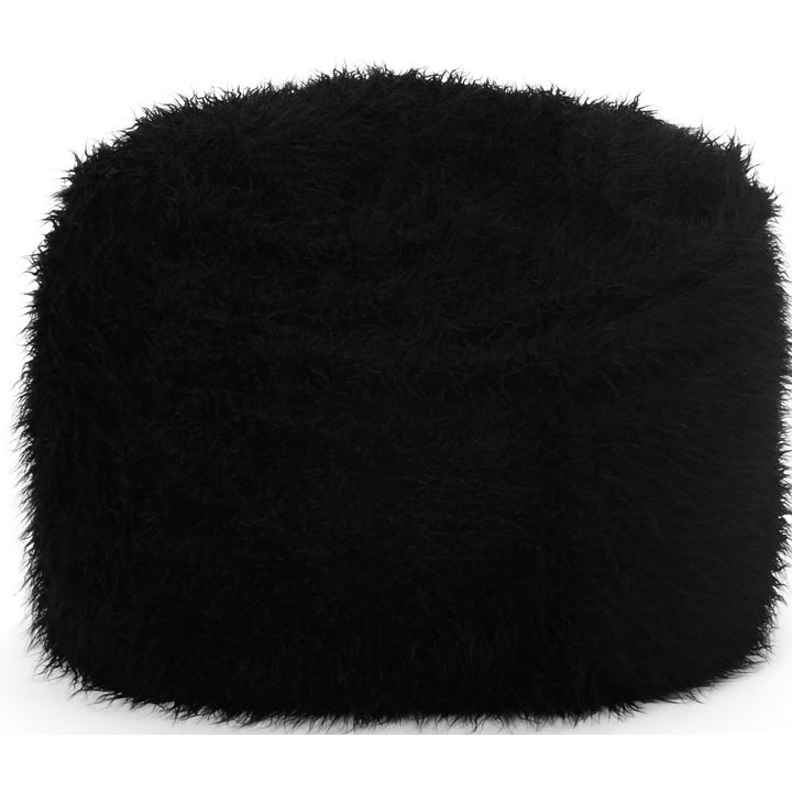 Large Classic Bean Bag Mercer41 Fabric: Black Polyester