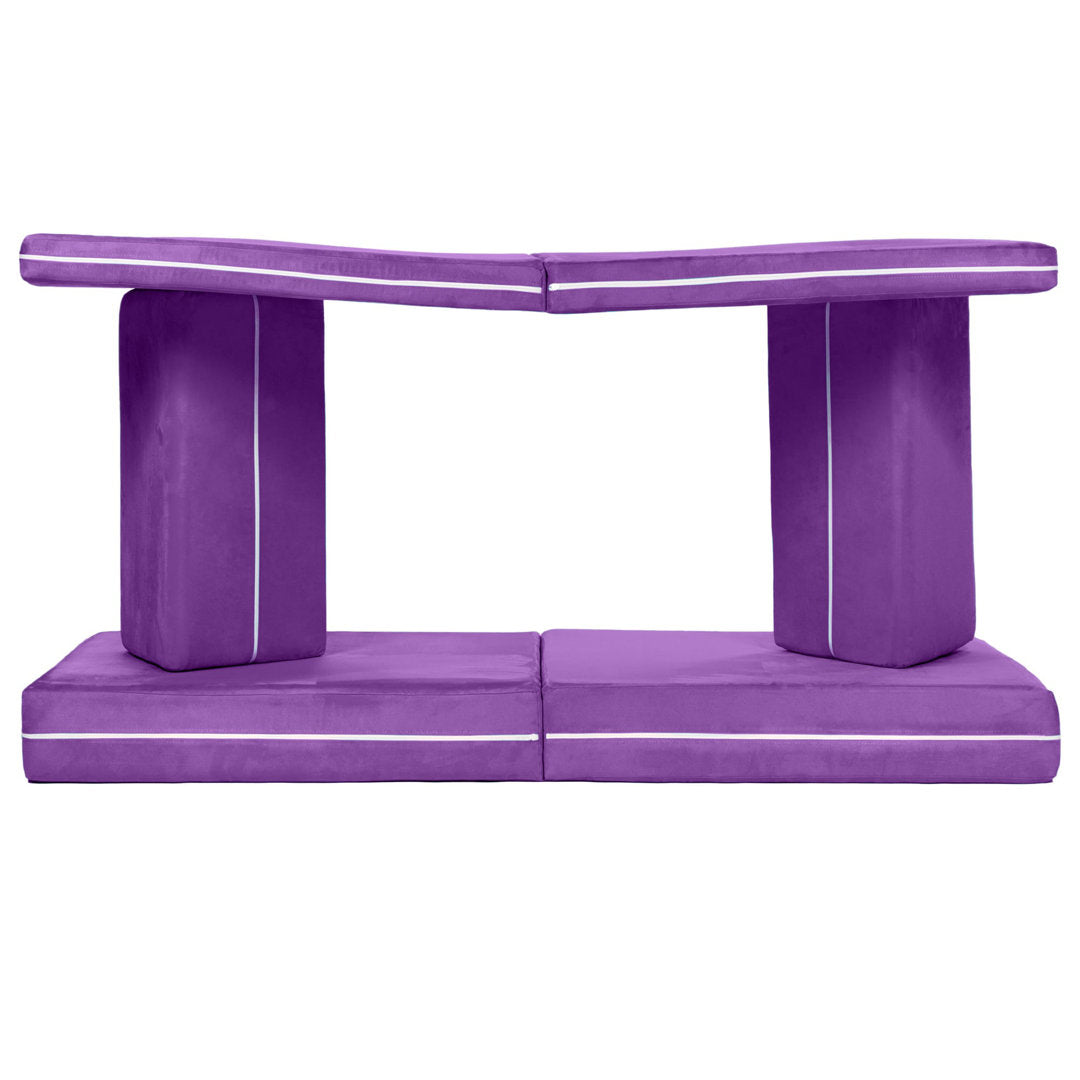 Marrero  Zipline Playscape - Imaginative Furniture Playset for Creative Kids Isabelle & Max™ Color: Grape