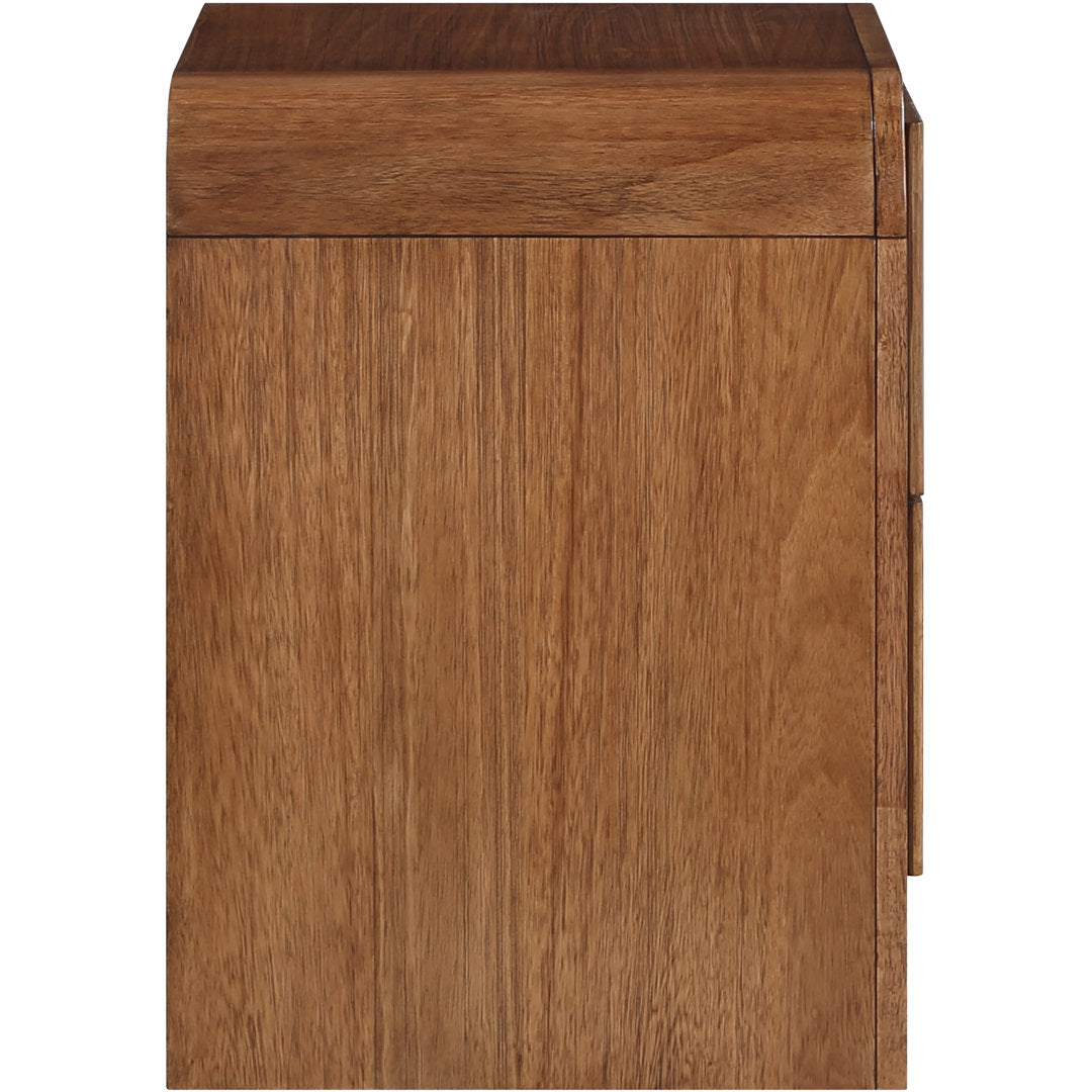 Ishana Solid Wood Nightstand Wrought Studio™ Color: Walnut