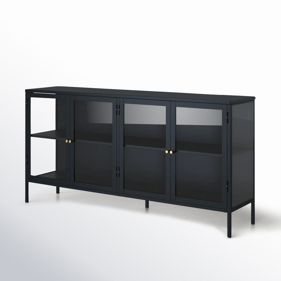 Kellen Black 4-Section Sideboard AllModern