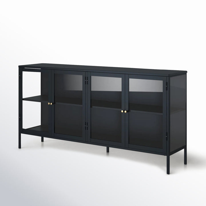 Kellen Black 4-Section Sideboard AllModern