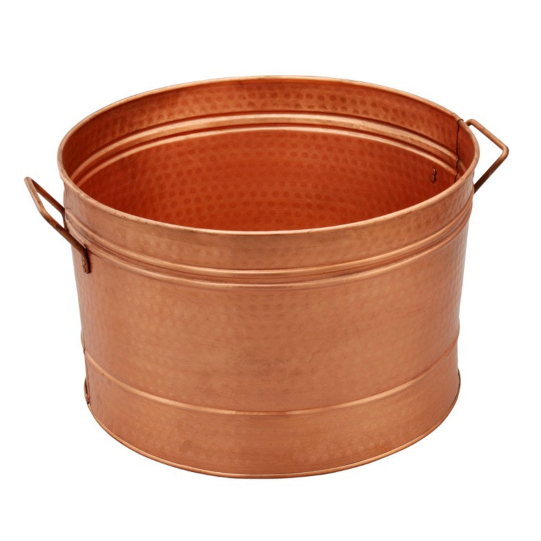 Fatton Hammered Pattern Galvanized Beverage Tub Gracie Oaks