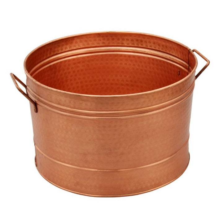 Fatton Hammered Pattern Galvanized Beverage Tub Gracie Oaks