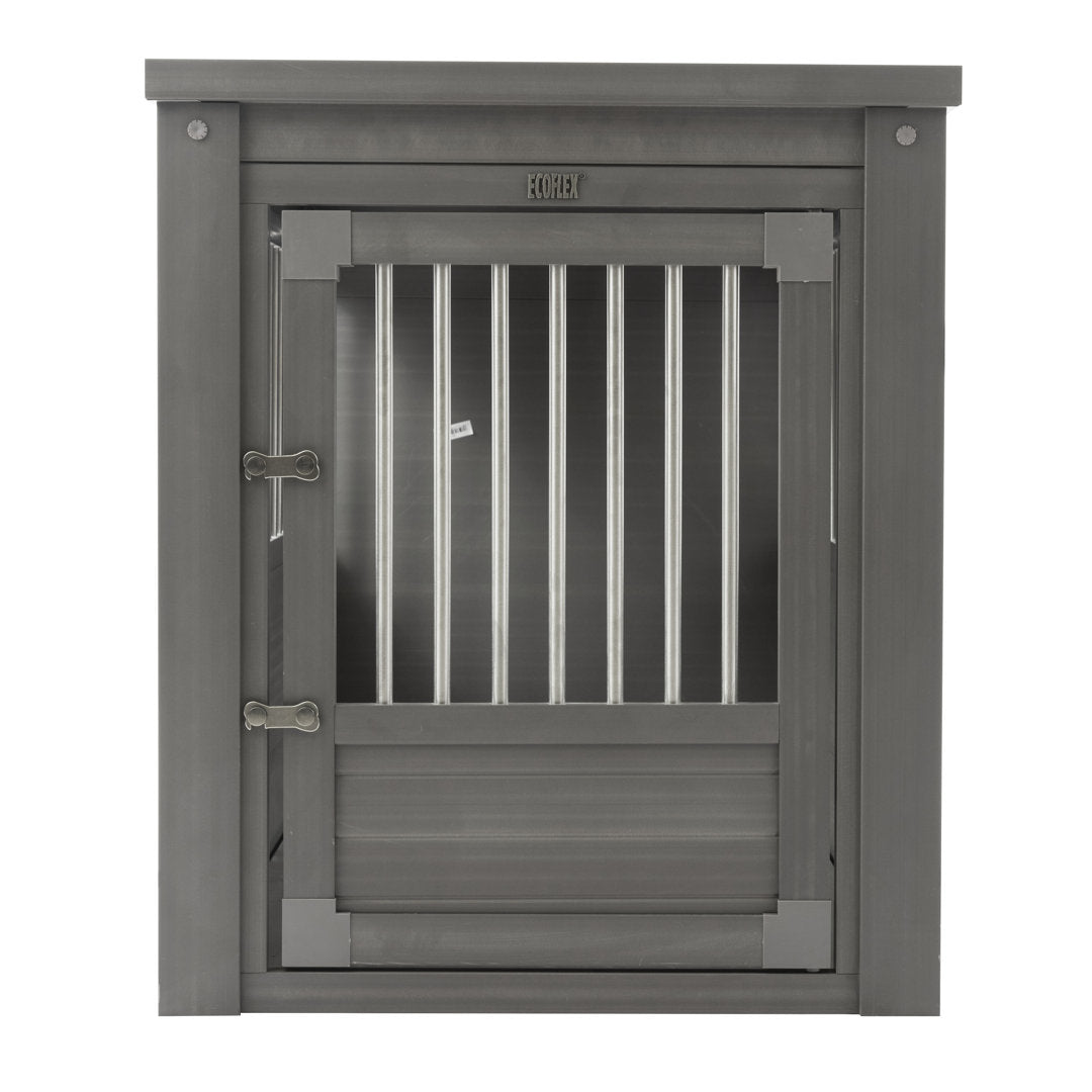 Southwick ECOFLEX® Furniture-Style Dog Crate – End Table Design Archie & Oscar™ Color: Gray Size: Large (28" H x 24" W x 35.4" D)