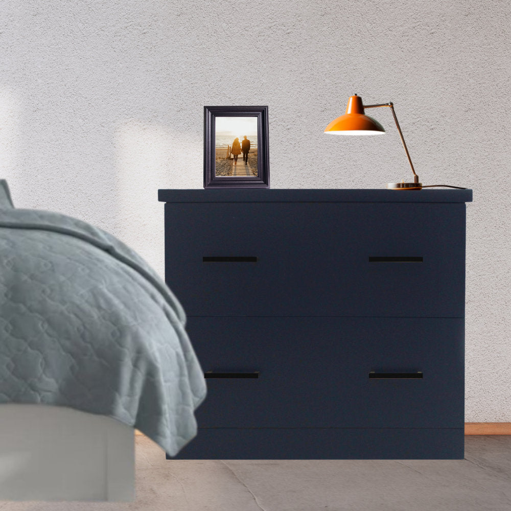 Socorro 2-Drawer Lateral Filling Cabinet Beachcrest Home™ Color: Red Oak/Gold