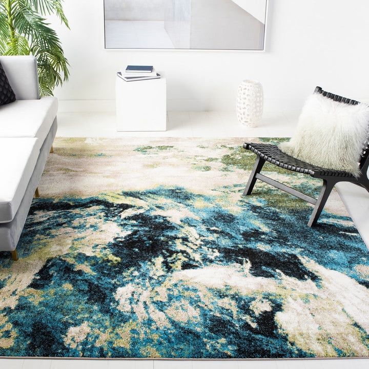 Dowlen Performance Abstract Rug 17 Stories Rug Size: Rectangle 4' x 6'