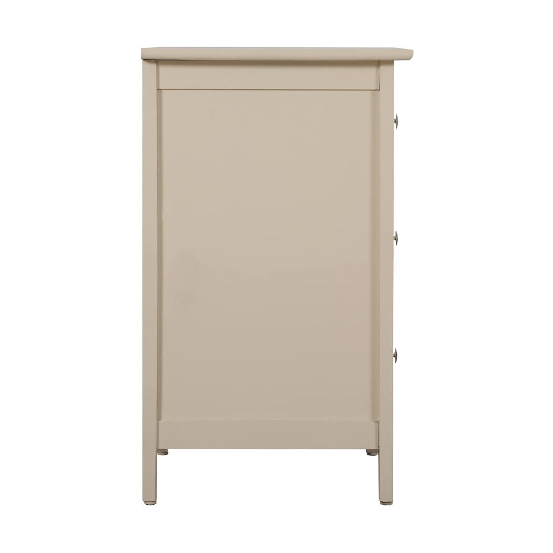 Emjay 3 - Drawer Nightstand Glory Furniture Color: Beige