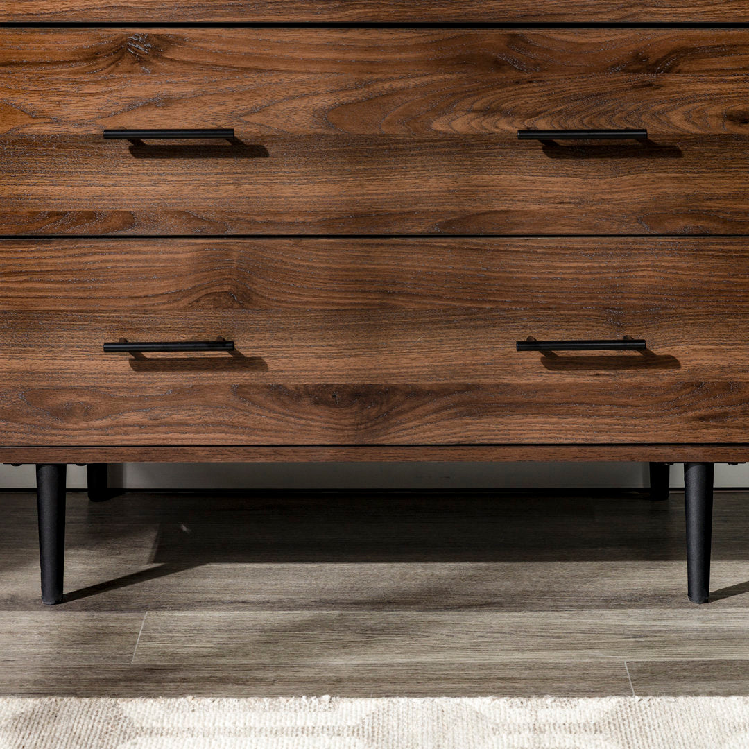 Cambi 4 Drawer 30" W Chest Wade Logan® Color: Dark Walnut/Dark Walnut