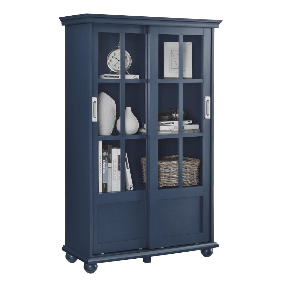 51" H x 31.75" W Standard Bookcase Andover Mills™ Color: Blue