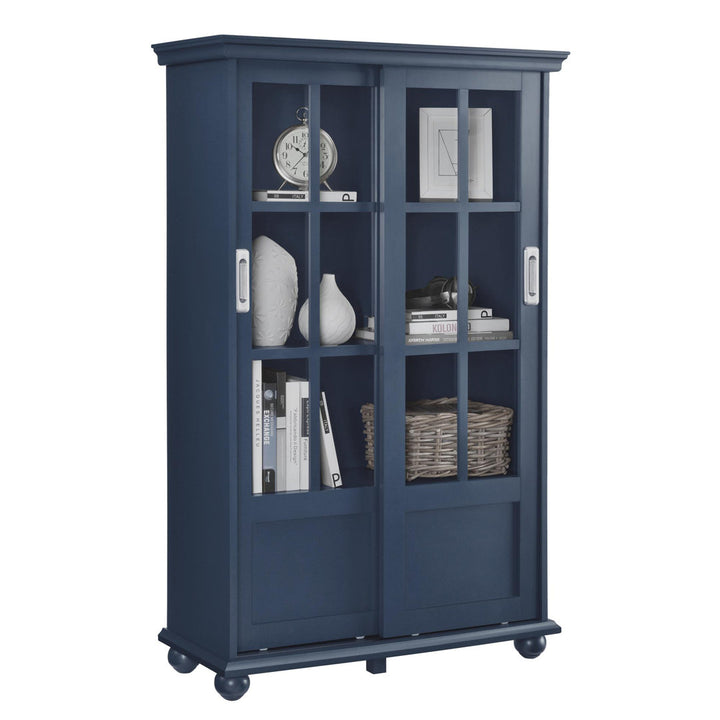 51" H x 31.75" W Standard Bookcase Andover Mills™ Color: Blue