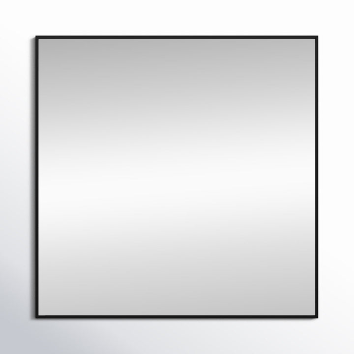 Valparaiso Accent Mirror Wade Logan® Size: 42"  x 42"  Finish: Black