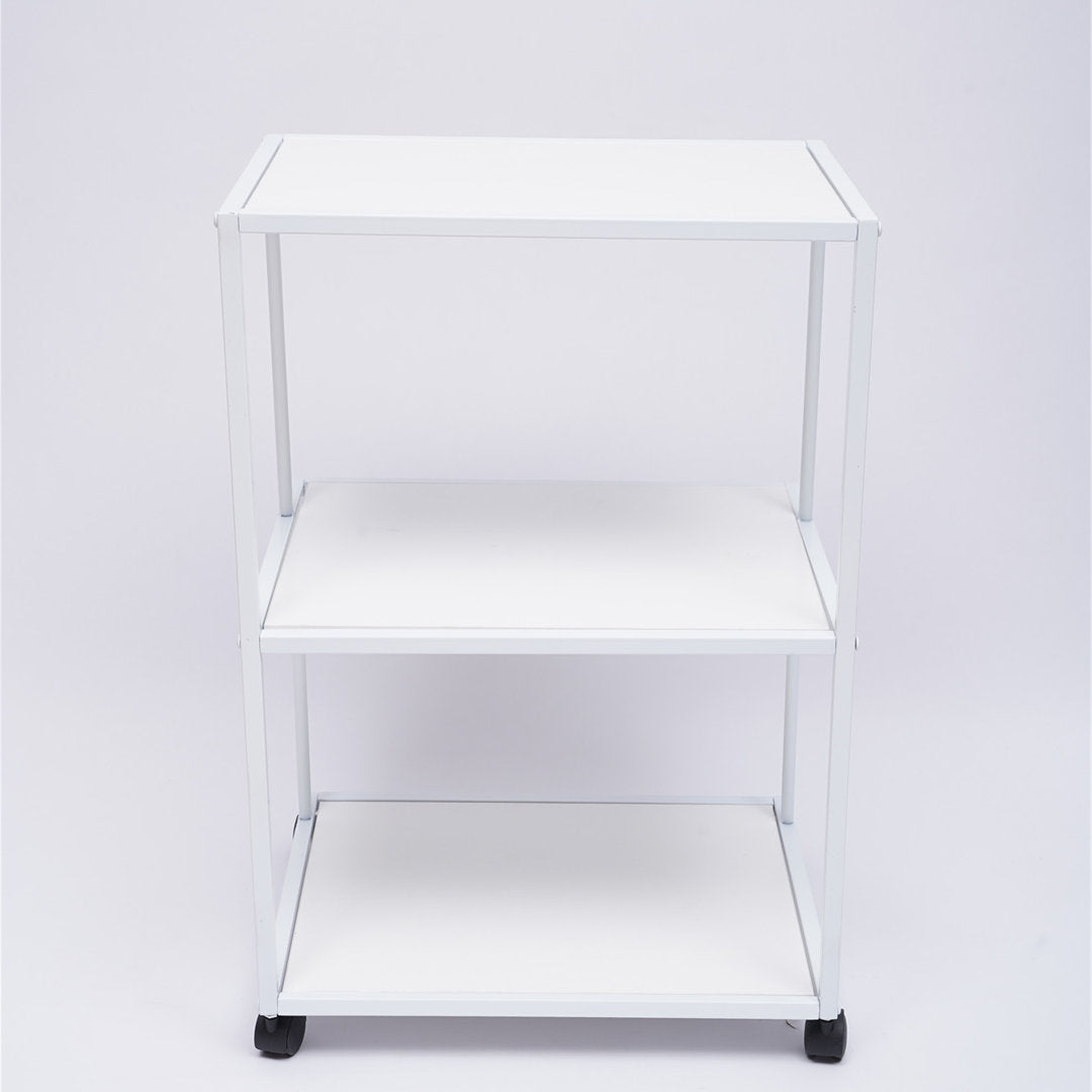 3-Shelf Office Printer Stand with Wheels YaoTown
