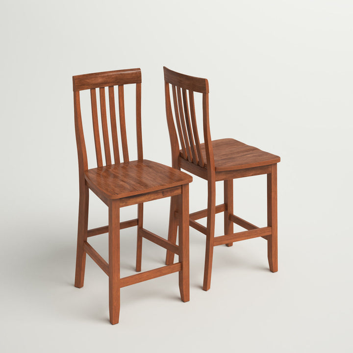 Diamondback Counter and Bar Stool (Set of 2) Three Posts™ Color: Classic Cherry Seat Height: Counter Stool (24" Seat Height)