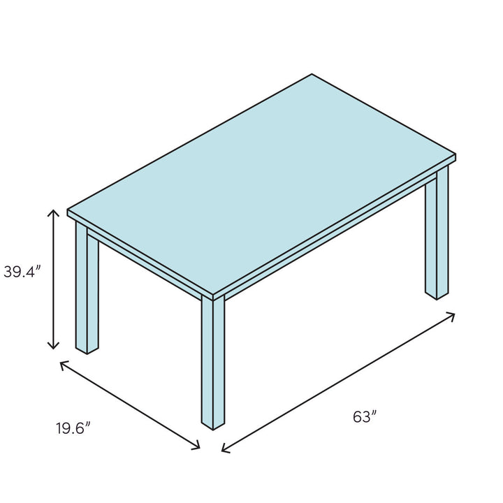 Gourmet Counter Height Pub Table Artefama