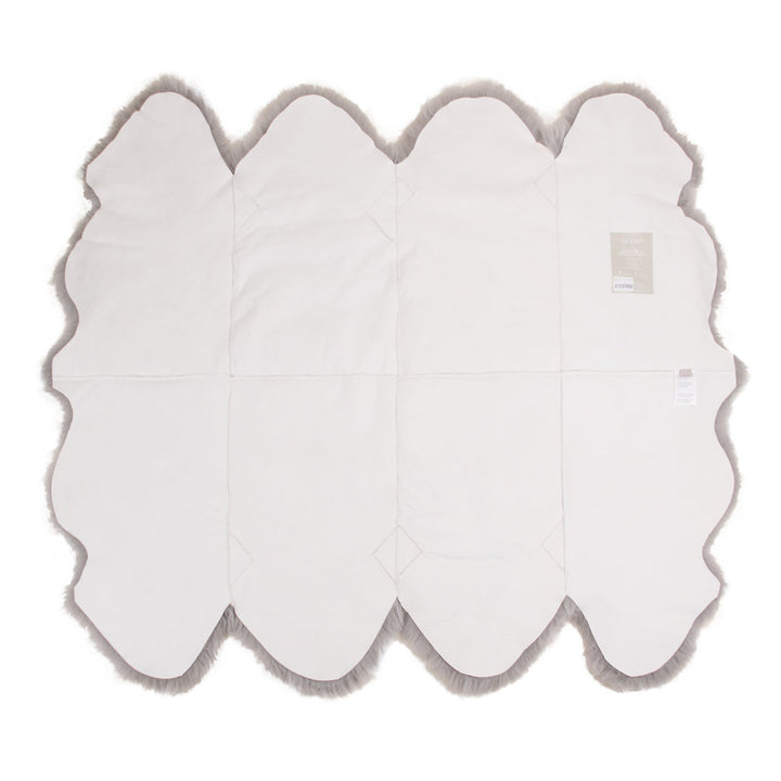 Kowal Sheepskin Area Rug in Chateau Gray Joss & Main Rug Size: Novelty 5'6" x 7'