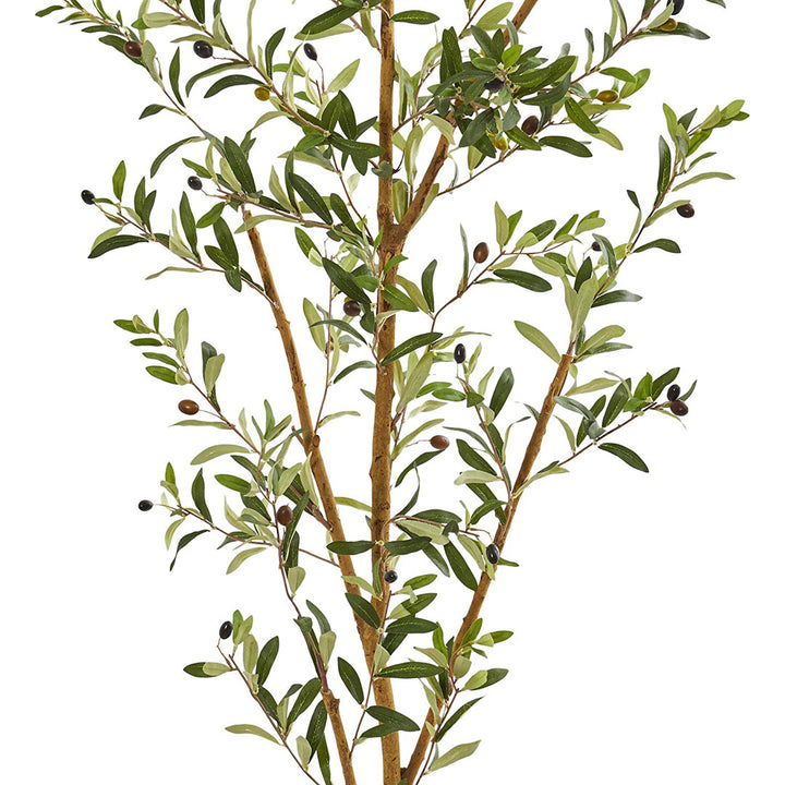 77" Artificial Olive Tree in Planter Birch Lane™
