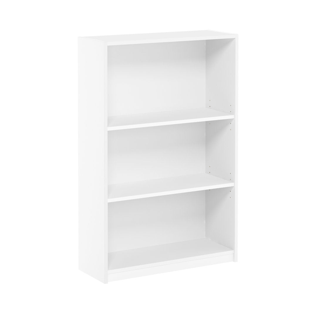 Lansing 40.3" H x 24.5"  W Standard Bookcase Ebern Designs Color: White