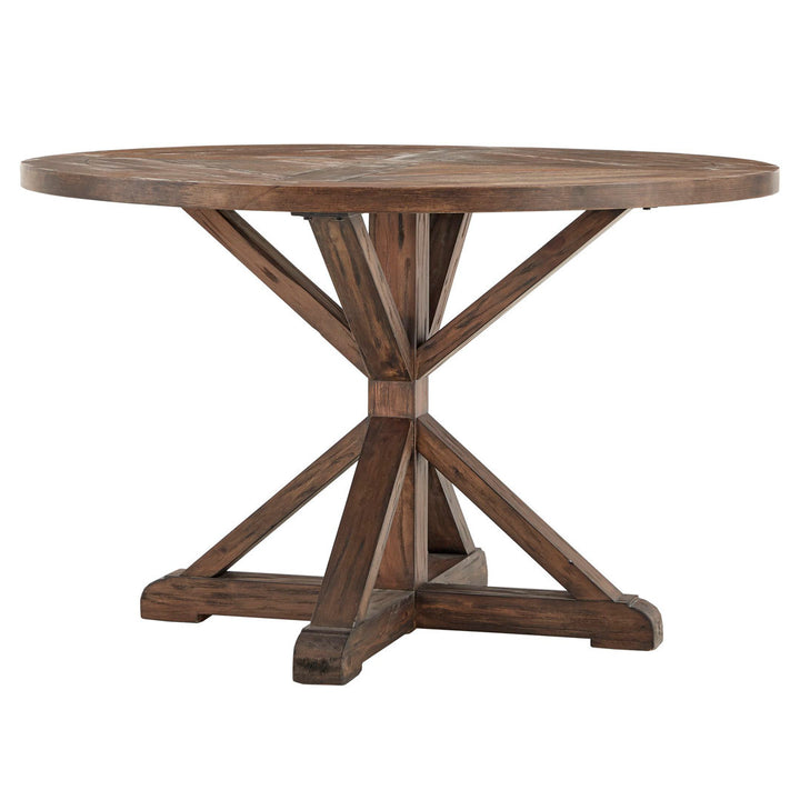 Ashbaugh Pedestal Dining Table Greyleigh™ Color: Brown Size: 54" L x 54" W