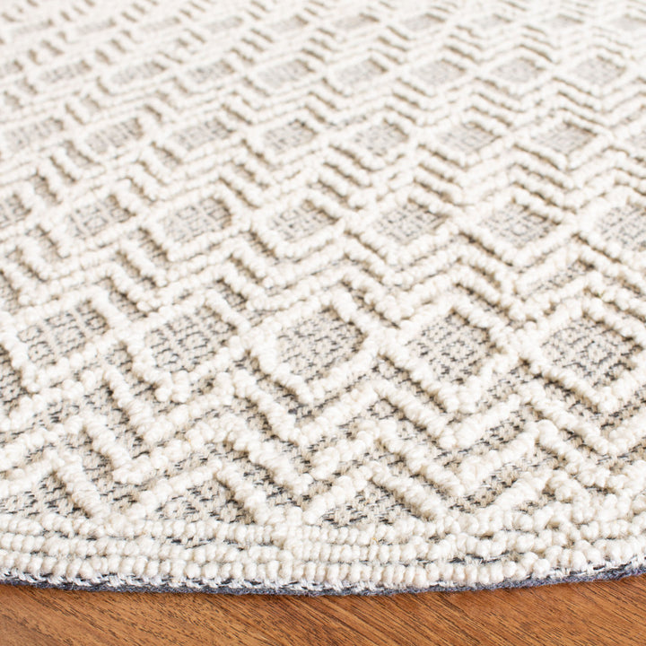 Hamlin Trace Hand Tufted Wool Geometric Rug Union Rustic Rug Size: Rectangle 2'3" x 4'
