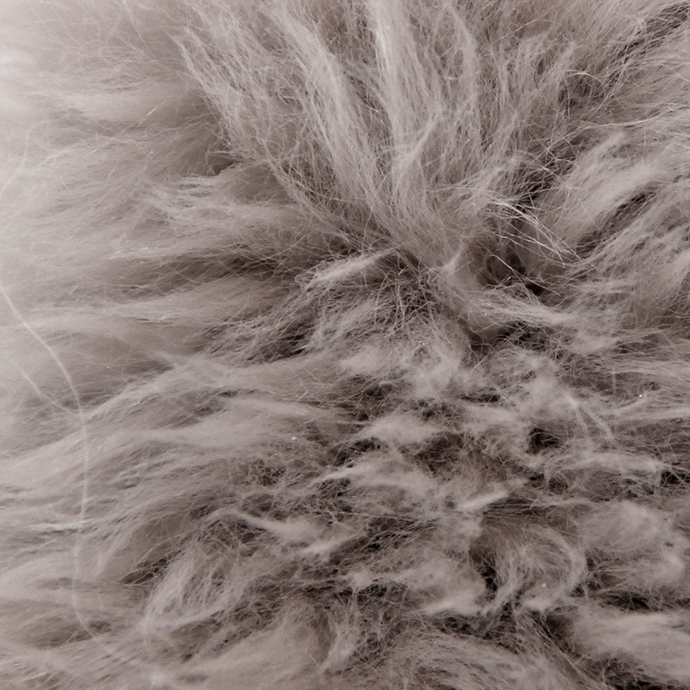 Kowal Sheepskin Area Rug in Chateau Gray Joss & Main Rug Size: Novelty 5'6" x 7'