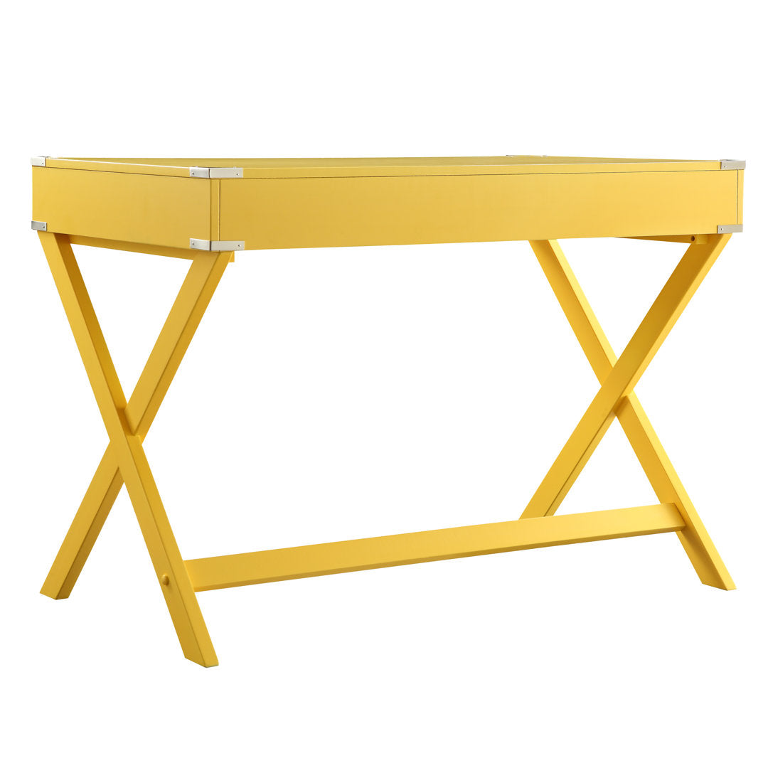 Whetzel Desk Mercury Row® Color: Yellow