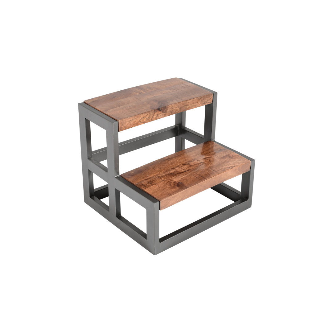 Majeski 2 - Step Wood Step Stool Trent Austin Design® Color: Brown