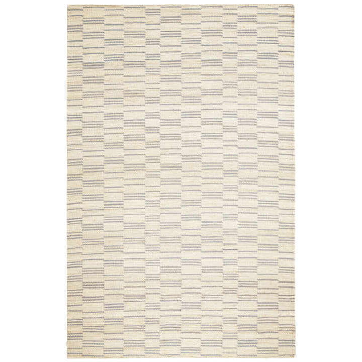 Leni Pewter Blue Handwoven Jute Rug Dash and Albert Rugs Rug Size: Rectangle 5' x 8'