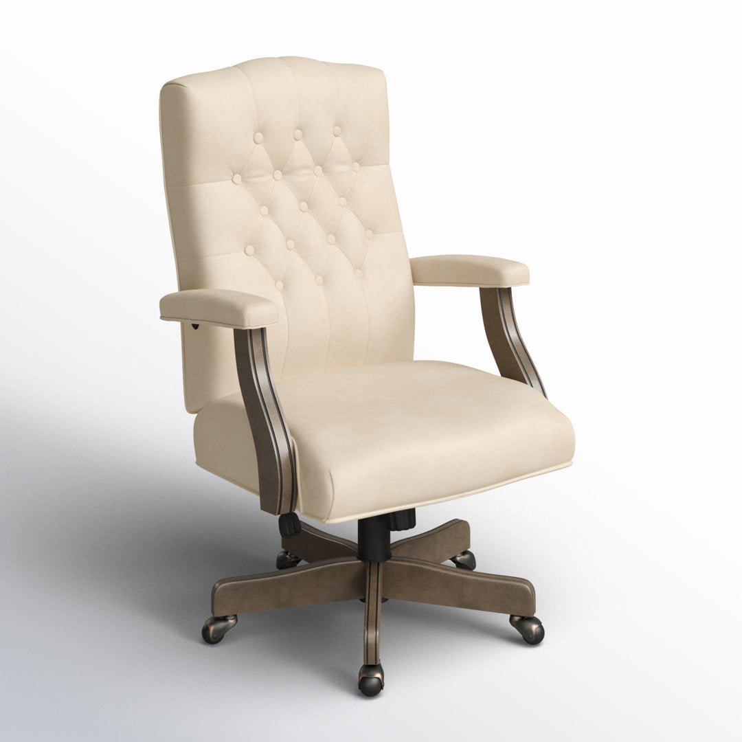 Mayson Executive Chair Three Posts™ Upholstery Color: Champagne