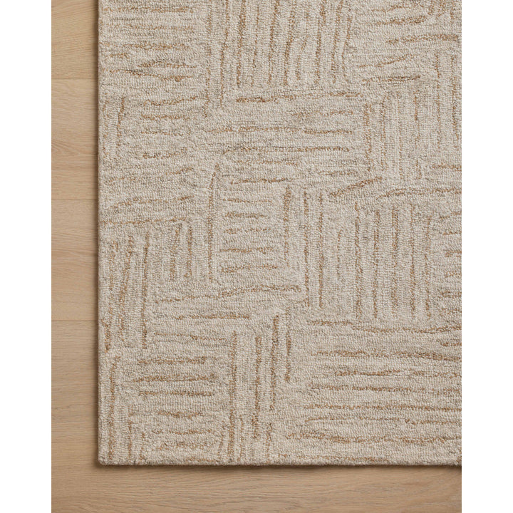Chris Loves Julia x Loloi Polly Smoke / Sand Area Rug Chris Loves Julia x Loloi Rug Size: Rectangle 3'6" x 5'6"