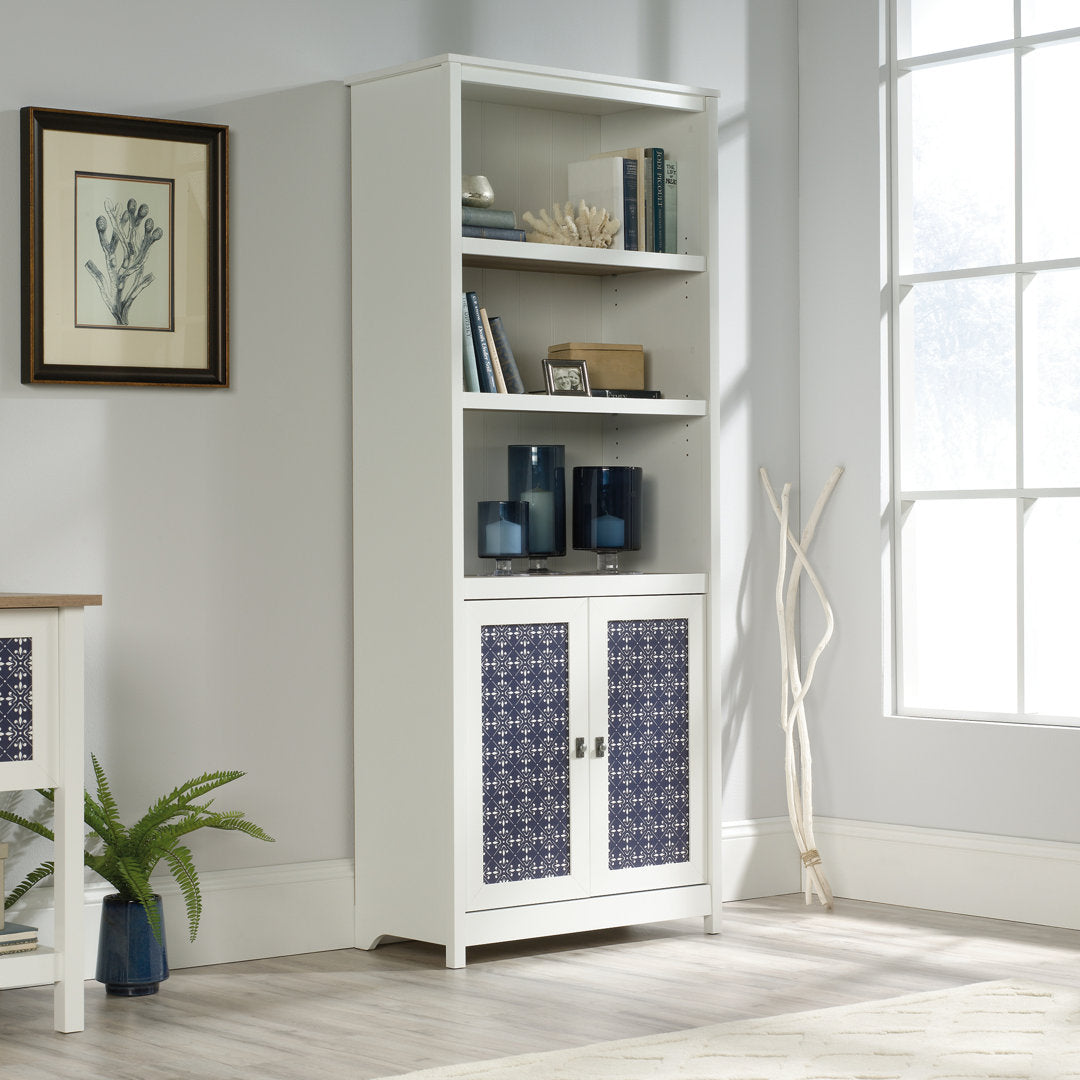 Myrasol 71.5" H x 29.29" W Standard Bookcase Highland Dunes Color: Soft White