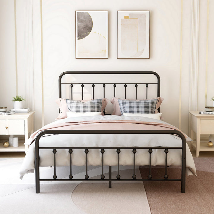 Cliffrose Platform Bed August Grove® Color: Black Size: Full/Double