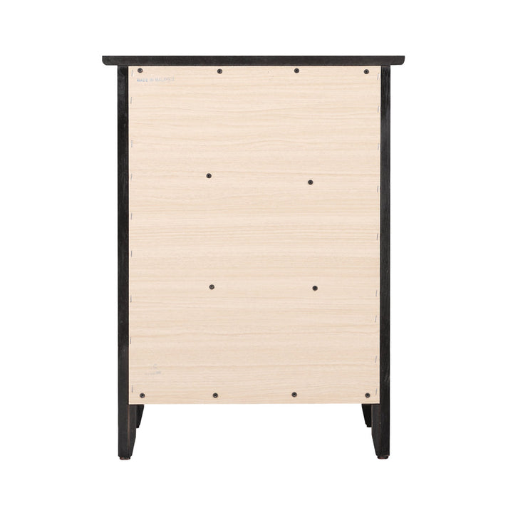 Emjay 3 - Drawer Nightstand Glory Furniture Color: Black